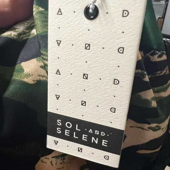 Sol and Selene green camouflage Guru Yoga Mat Bag